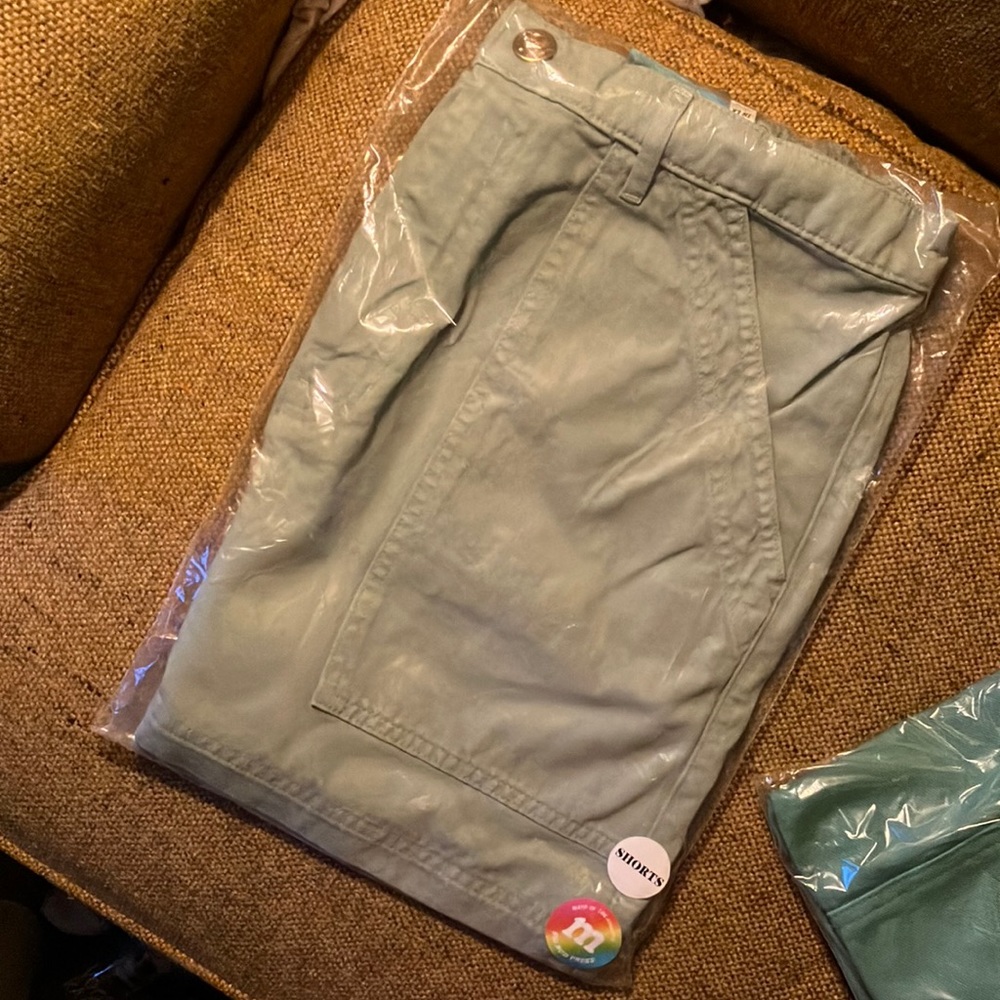 *TRADE* big bud press sample sale work shorts MEDIUM sage green
